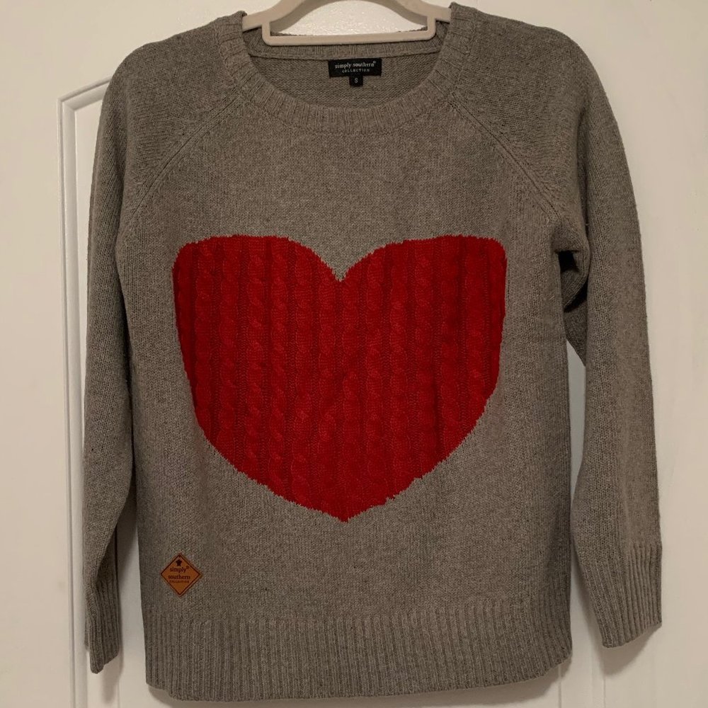 Simply Southern Heart Sweater
